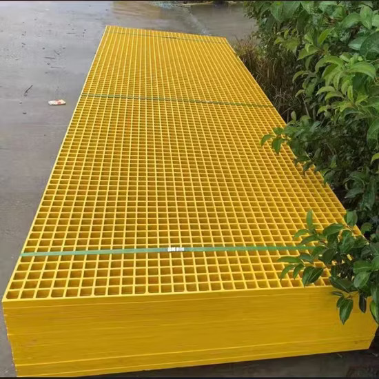 Fiber Sheet Price with Heavy Load 400mm Width FRP Plates Walkway Roof for Solar System