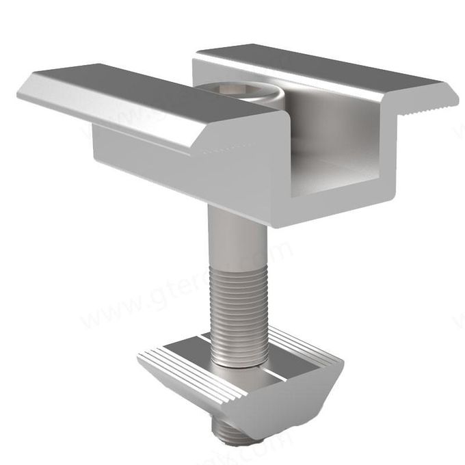 Mid Clamp Solar Structure Bracket 35mm